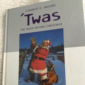 Twas the Night Before Christmas Story Book - COCA COLA 1st Edition Holiday Book